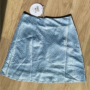 Princess polly blue mini skirt